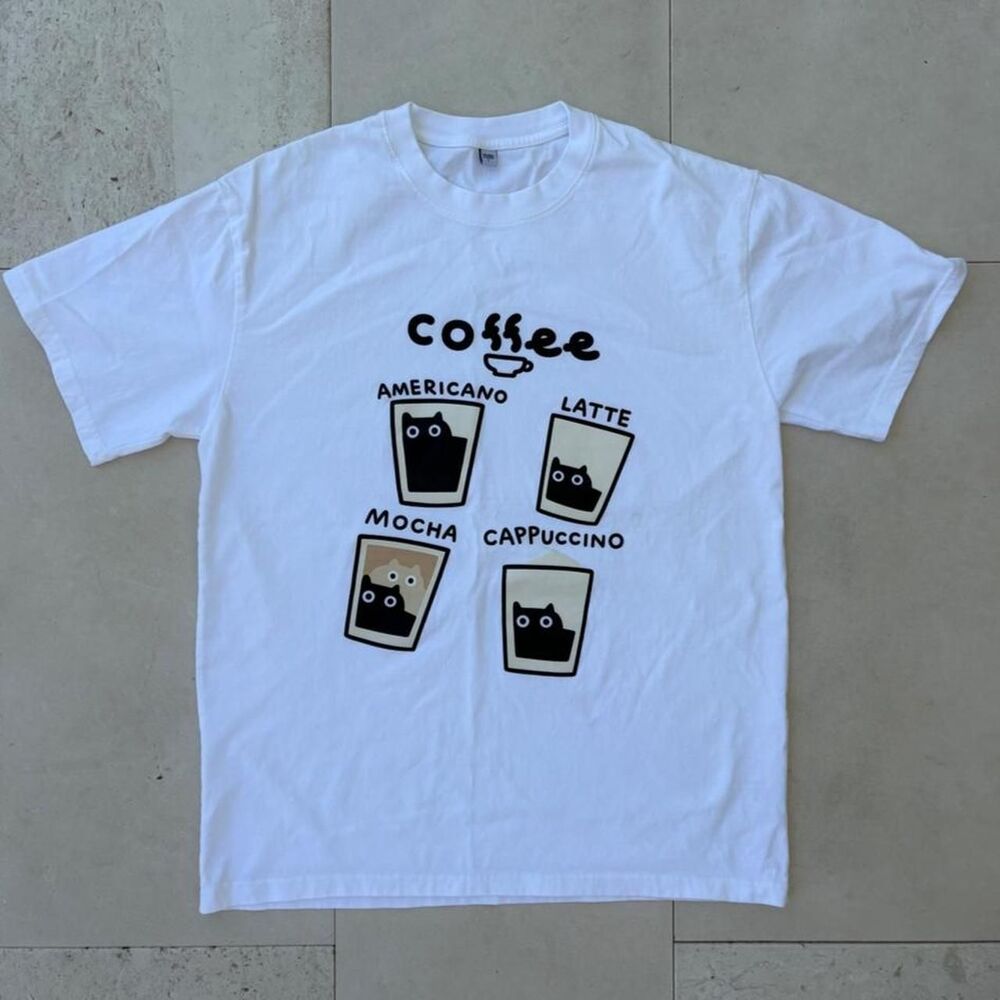 Cute Y2K Coffee Graphic Tee